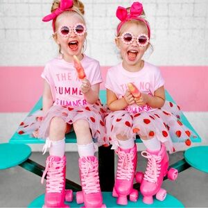 Pink Strawberry Tutu